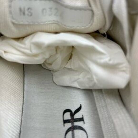 Men's Dior B 27 white calf skin sneakers size 42 made in Italy - Picture 16 of 16